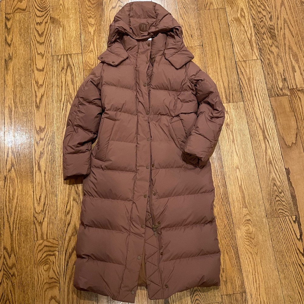Lululemon Wundern Puff Long Jacket